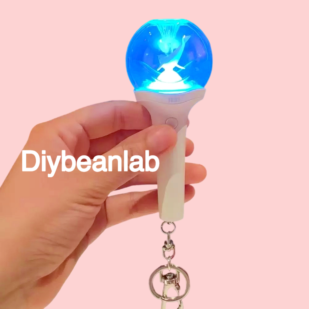 Mini cheer stick keychain