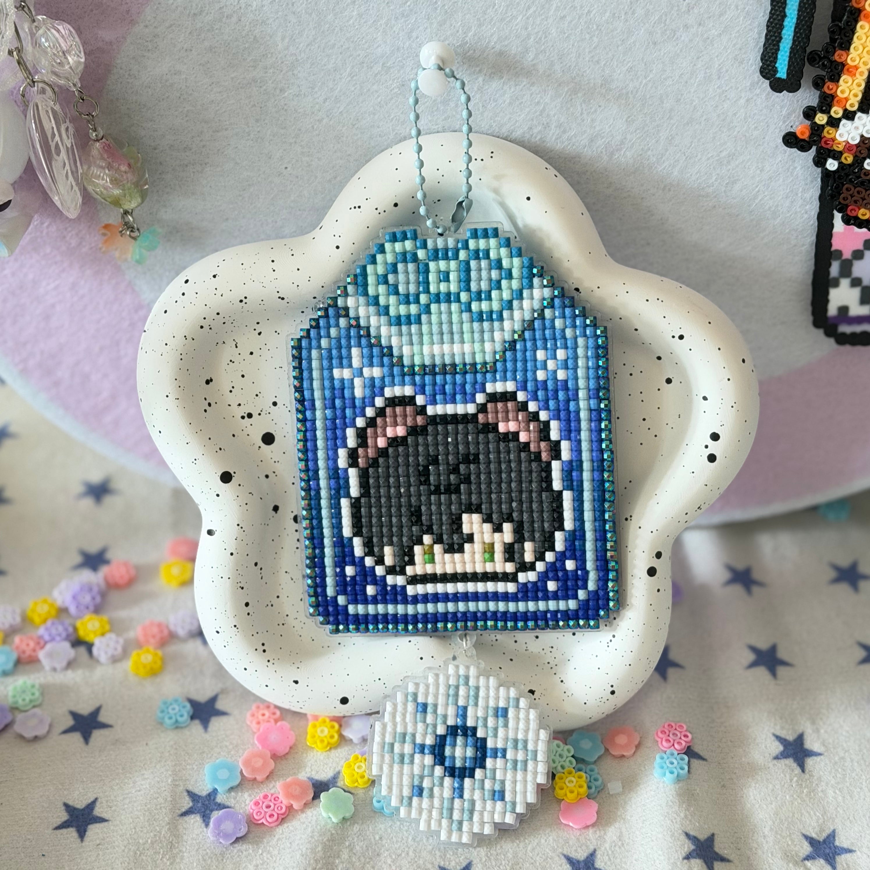 Love and deep space diamond painting