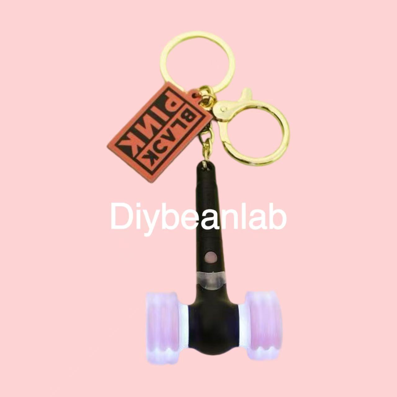 Mini cheer stick keychain