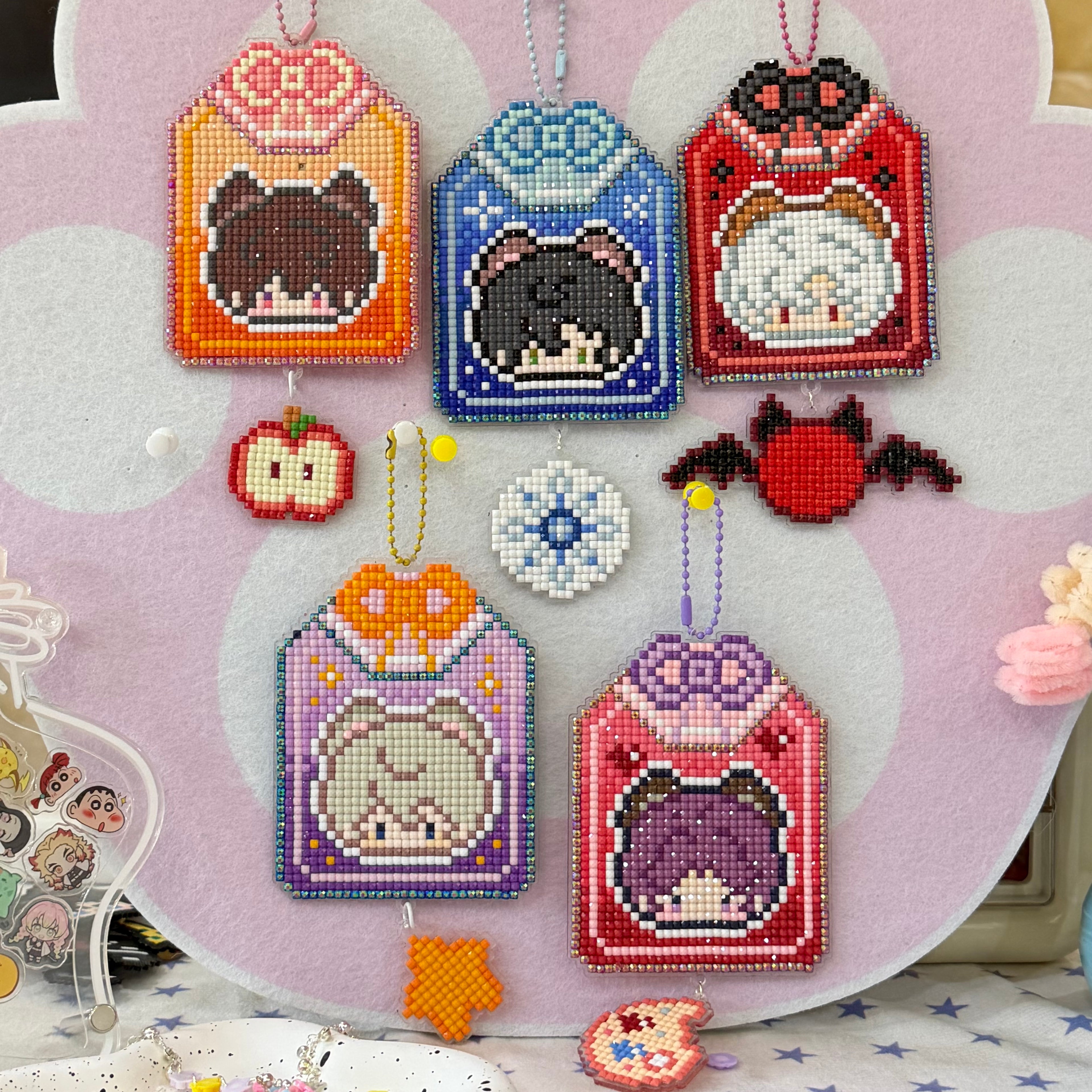 Love and deep space diamond painting