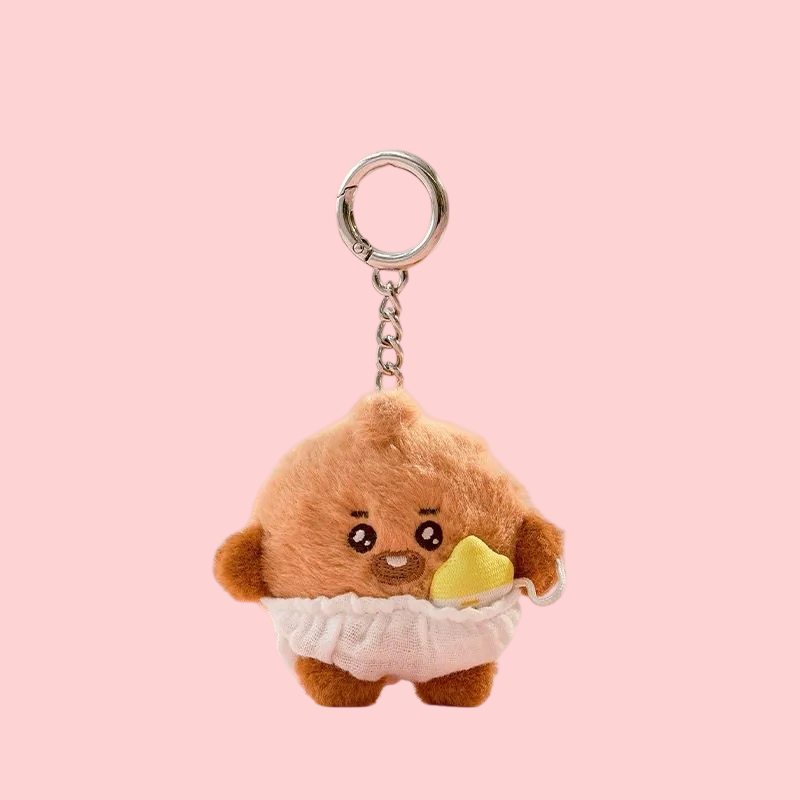 BT21 Plush toy keychain