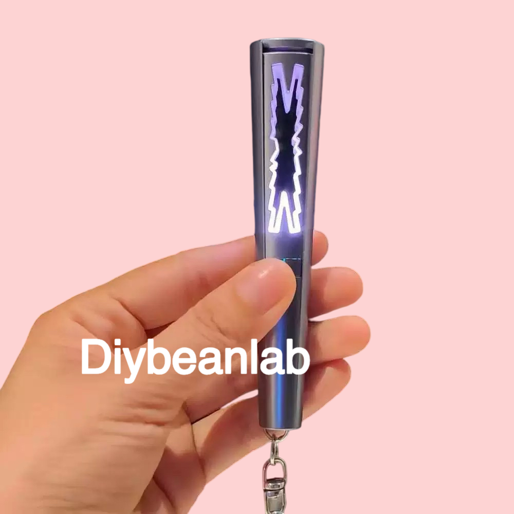 Mini cheer stick keychain