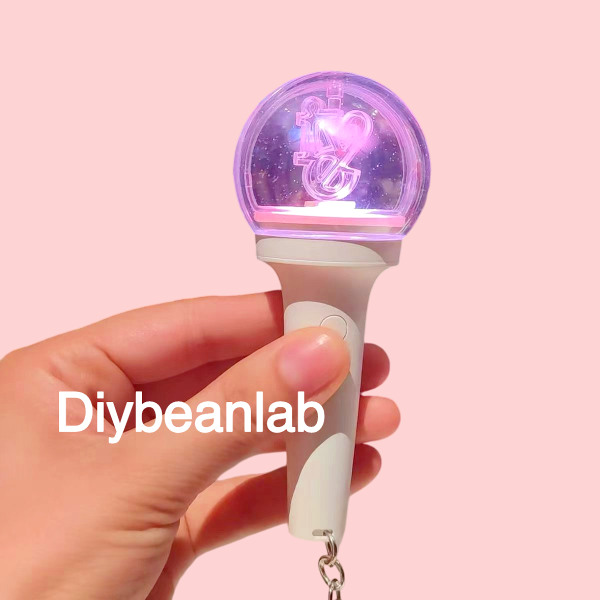 Mini cheer stick keychain