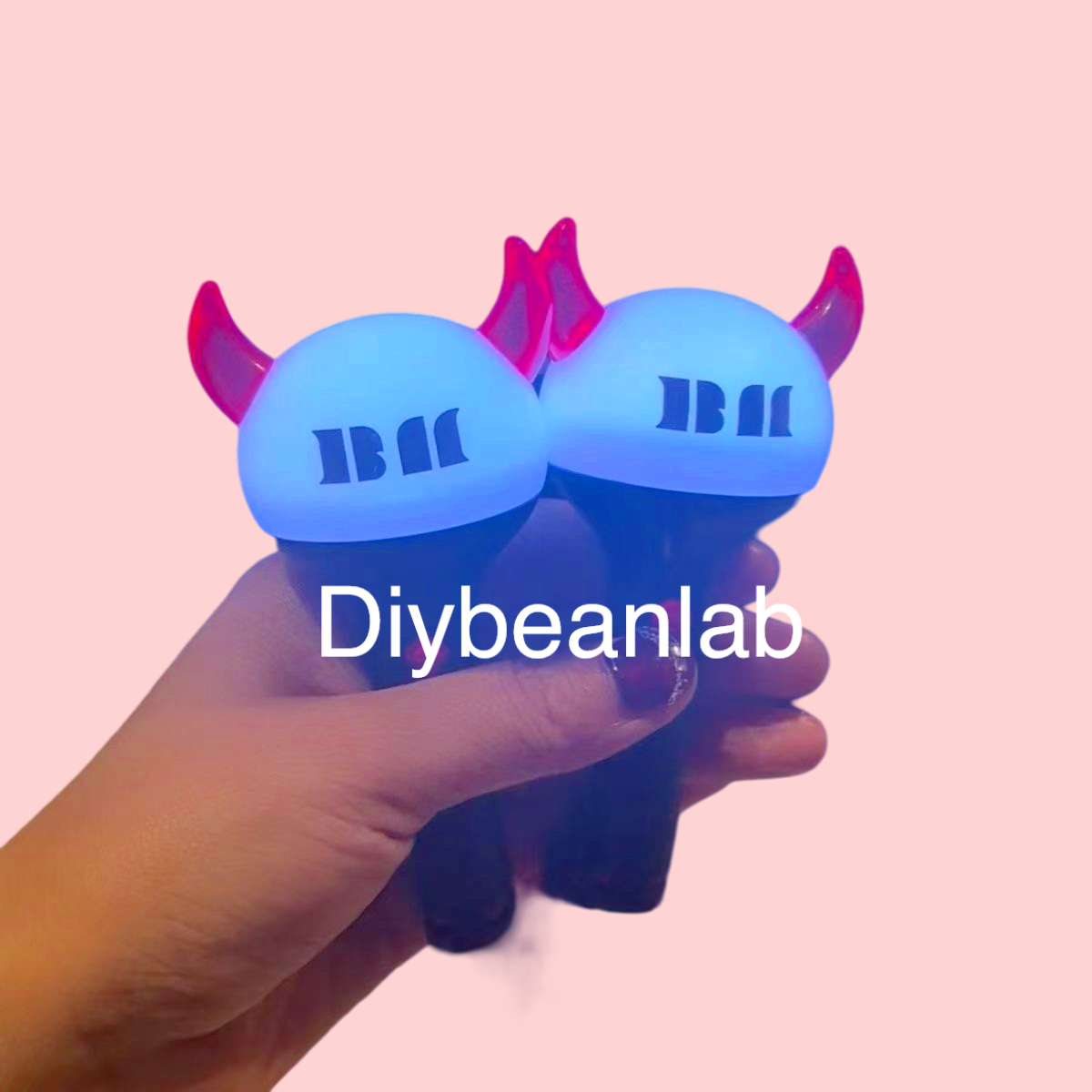 Mini cheer stick keychain