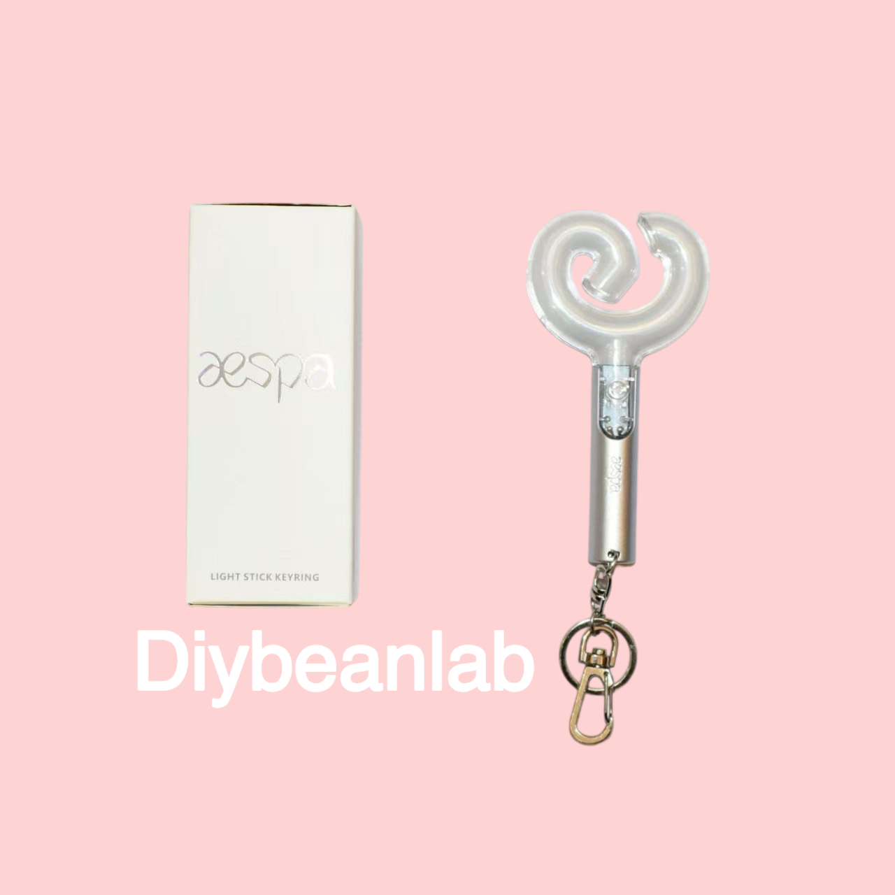 Mini cheer stick keychain