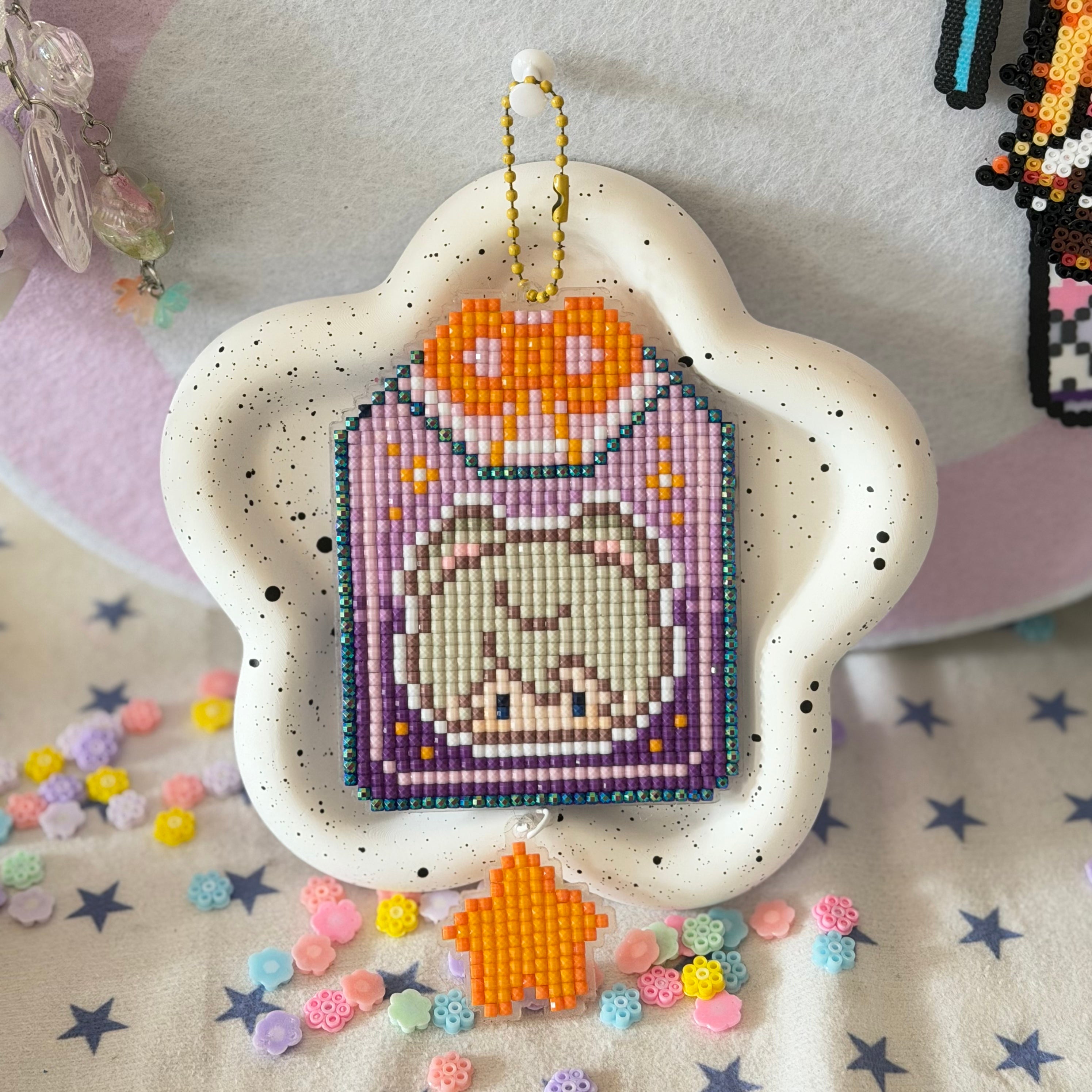 Love and deep space diamond painting