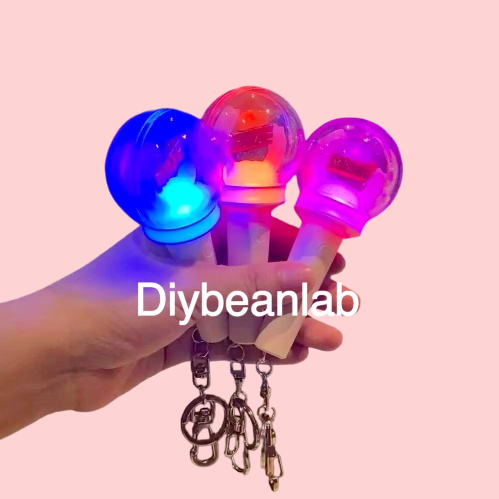 Mini cheer stick keychain