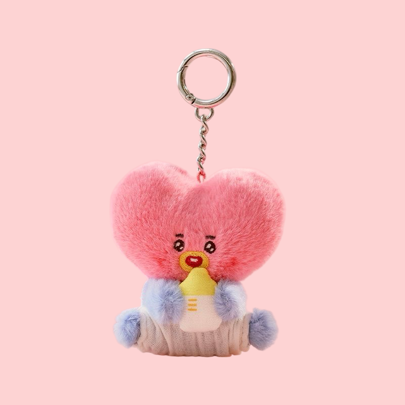 BT21 Plush toy keychain