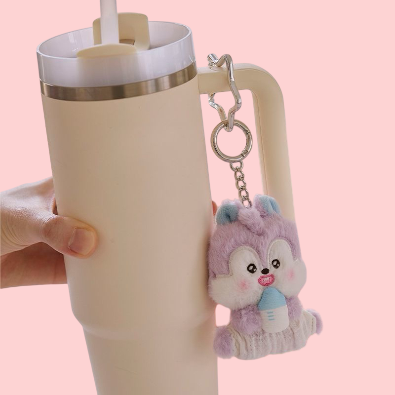 BT21 Plush toy keychain
