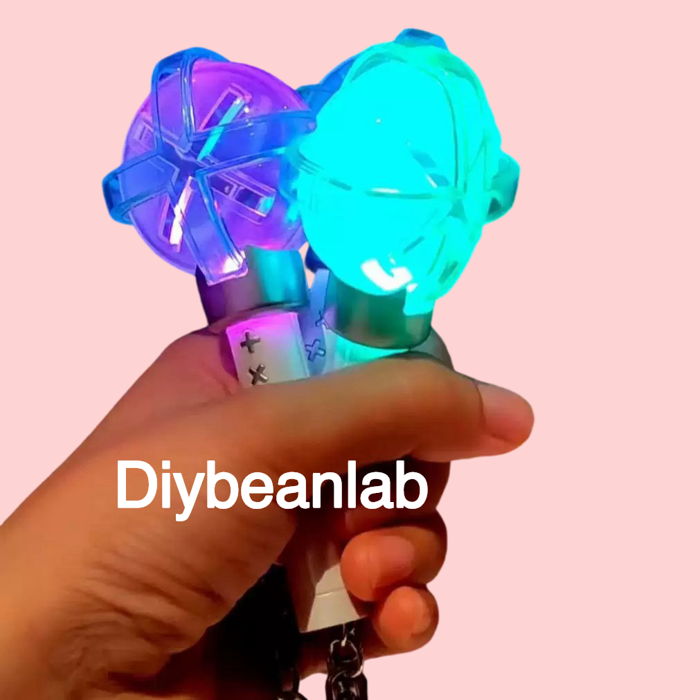 Mini cheer stick keychain