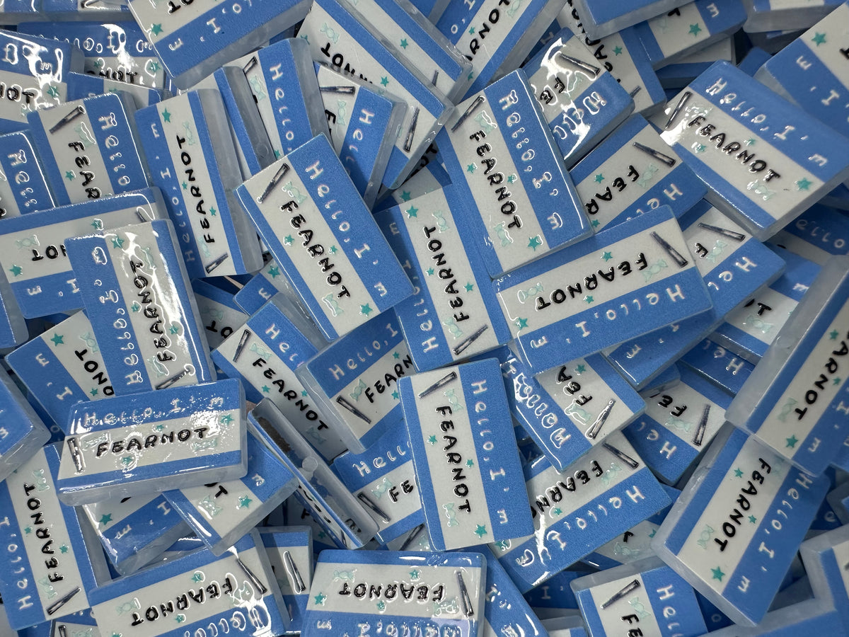 K‑pop Fan Nameplate Group Beads
