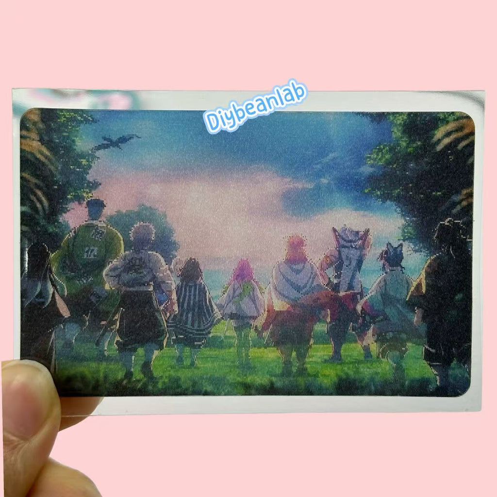 Demon Slayer 9 Hashira Lenticular Cards